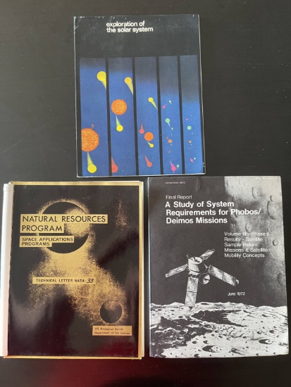 (4) Vintage NASA/Space Publications