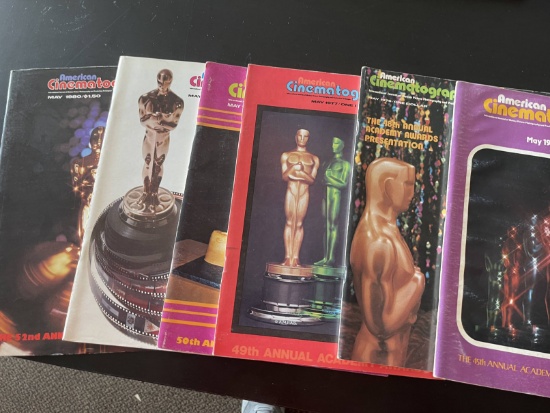 (7) Academy Award Issues of American Cinematographer