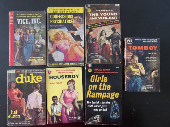 (6) Better Vintage Paperwork Books