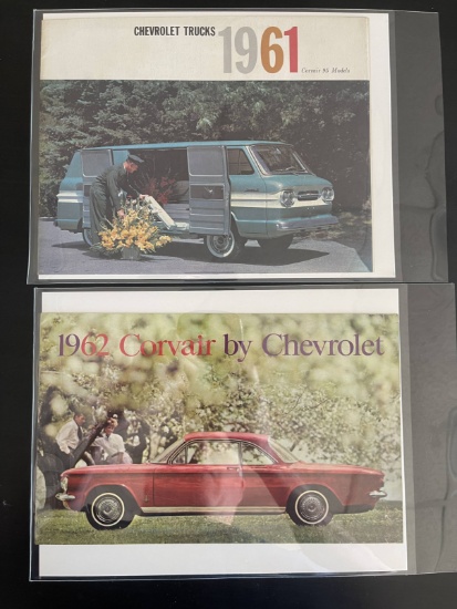 1961/1962 Chevrolet/Chevy Auto Dealer Brochures