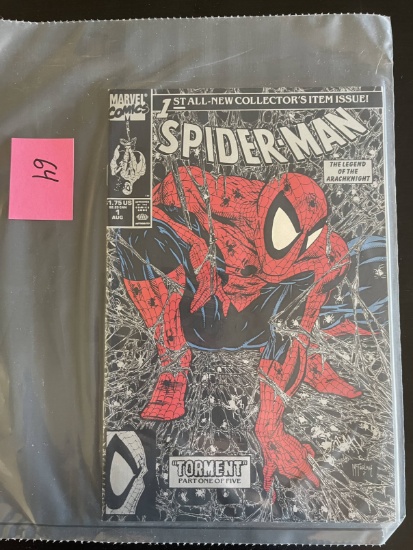 Spider-Man #1/1990 Silver Cover Edition