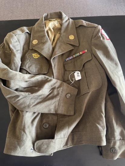 1944 WWII Dated U.S. Army Ike Jacket with Insignia
