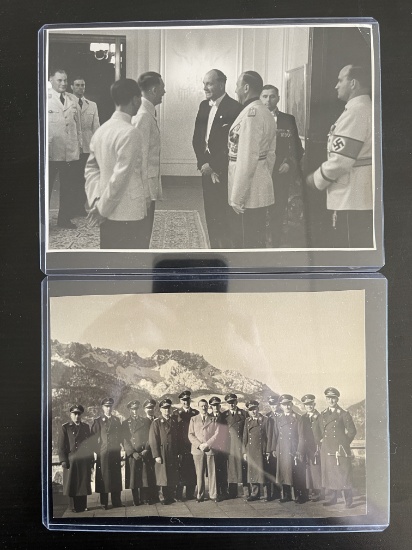 (2) WWII German Leader Photographs