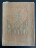 WWII German   Deutschland Erwacht   Cigarette Card Album (with cards)