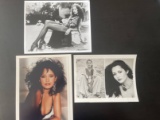 Barbara Carrera Group of (3) Pin-Up Photos