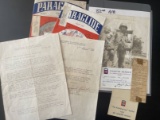 WWII 82nd Airborne Vet s Miscellaneous Paperwork (Jack L. Elliot)