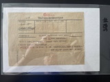 WWII German Naval Intelligence   Secret   Telegram