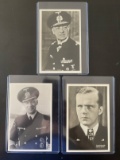 (3) WWII German Navy / Kriegsmarine Postcards