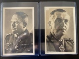 WWII general Guderian and Field Marshal Paulus Postcards