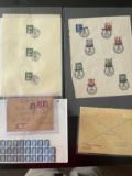 Lot of WWII German Stamp/Postal Items