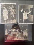 (3) WWII Press Photos of German Leader Hermann Goering