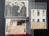(3) WWII Press Photos of the German Leader A.H.