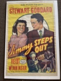 1946 Linen-Backed Jimmy Stewart 1-Sheet Movie Poster