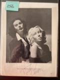 Hedy Lamarr Signed Magazine Page