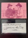 Yakima Canutt Cut Signature and Arcade Cards