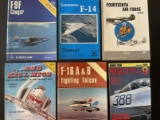 (6) Vintage Aviation/Plane Related Softcover Publications