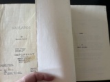 (2) Original Vintage Movie Scripts