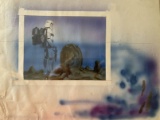 Original Vintage Movie Concept Art Alien/Star Wars Crossover
