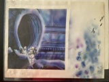 Original Vintage Movie Concept Art Alien/Star Wars Crossover