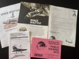 1981 NASA Space Shuttle Columbia ST-2 Landing Viewing Permit, Documents, Etc.