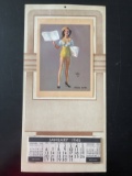1946 Earl Moran Pin-Up Girl Calendar