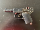 Antique 1930 s Cast Iron Toy Luger Cap Gun