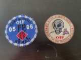 (2) OIF / Operation Enduring Freedom Unit Patches