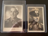 (2) WWII German Panzer KC Propaganda Postcards