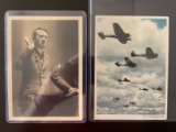 (2) WWII German Propaganda Postcards