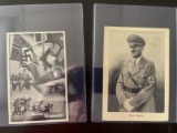 (2) WWII German Propaganda Postcards