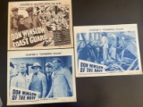 Don Winslow Group of (3) Original 1940 s Lobby Cards