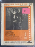 Butch Cassidy and the Sundance Kid Original 1968 Sheet Music