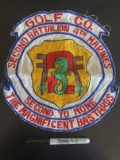 Nice Vintage Theater Made USMC Large Jacket Patch