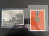 (2) WWII German Propaganda Postcards