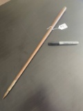 WWI/WWII U.S. Army Officer s Swagger Stick - 20 1/4   Long