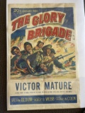 1953 War Movie One-Sheet Poster   The Glory Brigade