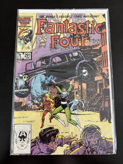 Fantastic Four Marvel Comic #291 1986