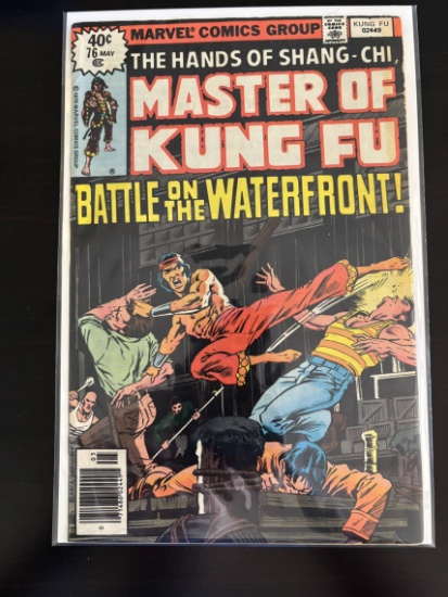 Master of Kung Fu Marvel Comic #76 Bronze Age 1979