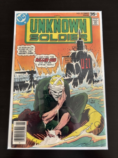 The Unknown Soldier DC Comic #215 Bronze Age 1978
