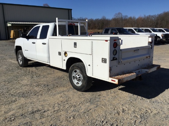 2015 Chevy 2500 Service bed