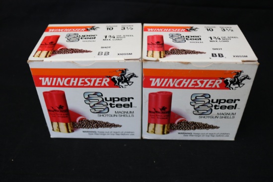 New Old Stock Winchester Super Steel 10ga 3 1/2 inch Shells