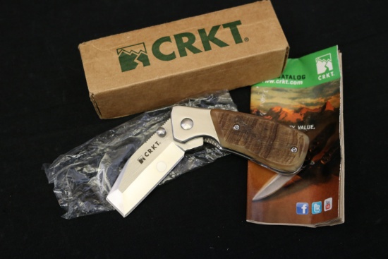 New in Box CRKT 4020RH Stubby Razel folding knife