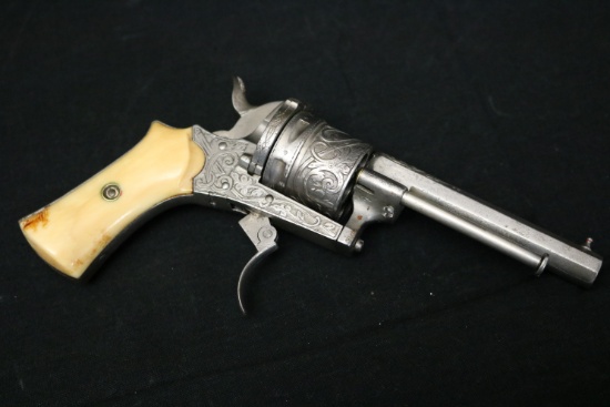 Factory Engraved Peterlongo Antiuqe Revolver