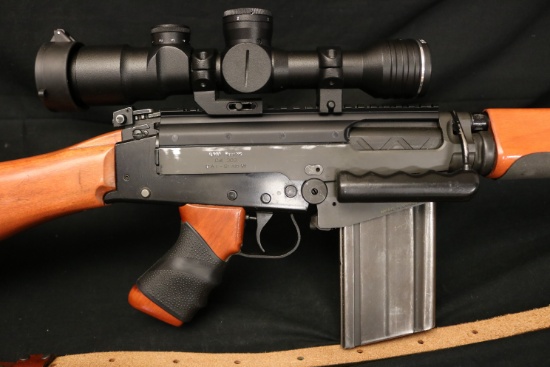 Canadian made L1A1 Sporter FAL 308 Win with Black Lion Optics Scope