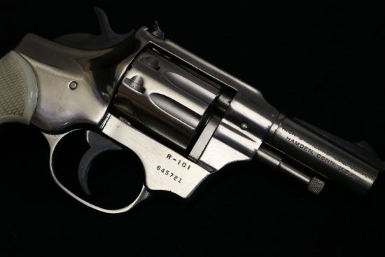 Hi Standard R-101 Sentinel 22 Revolver Factory Nickel