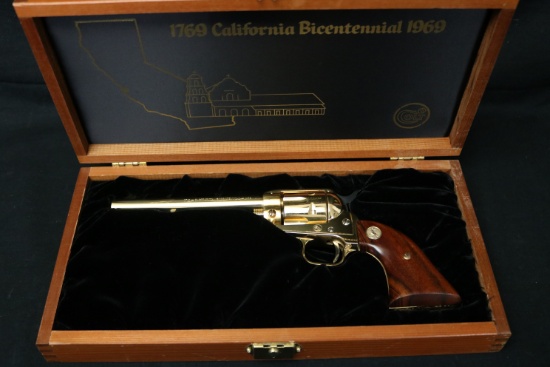 Nib Colt Frontier Scout 1769 California Bicentennial 1969 Revolver 22lr