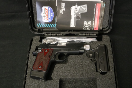 Custom Sig Sauer P938-22 Pistol With Lots Of Extras And Threaded Barrel!!!