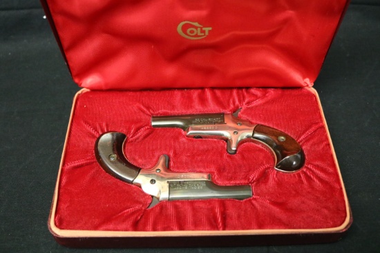 Desirable Colt 4th Model Derringers Short Set Consecutive Numbered