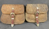 Leather & Sterling Saddlebags