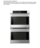 Fulgor Milano 30-Inch Double Electric Wall Oven 